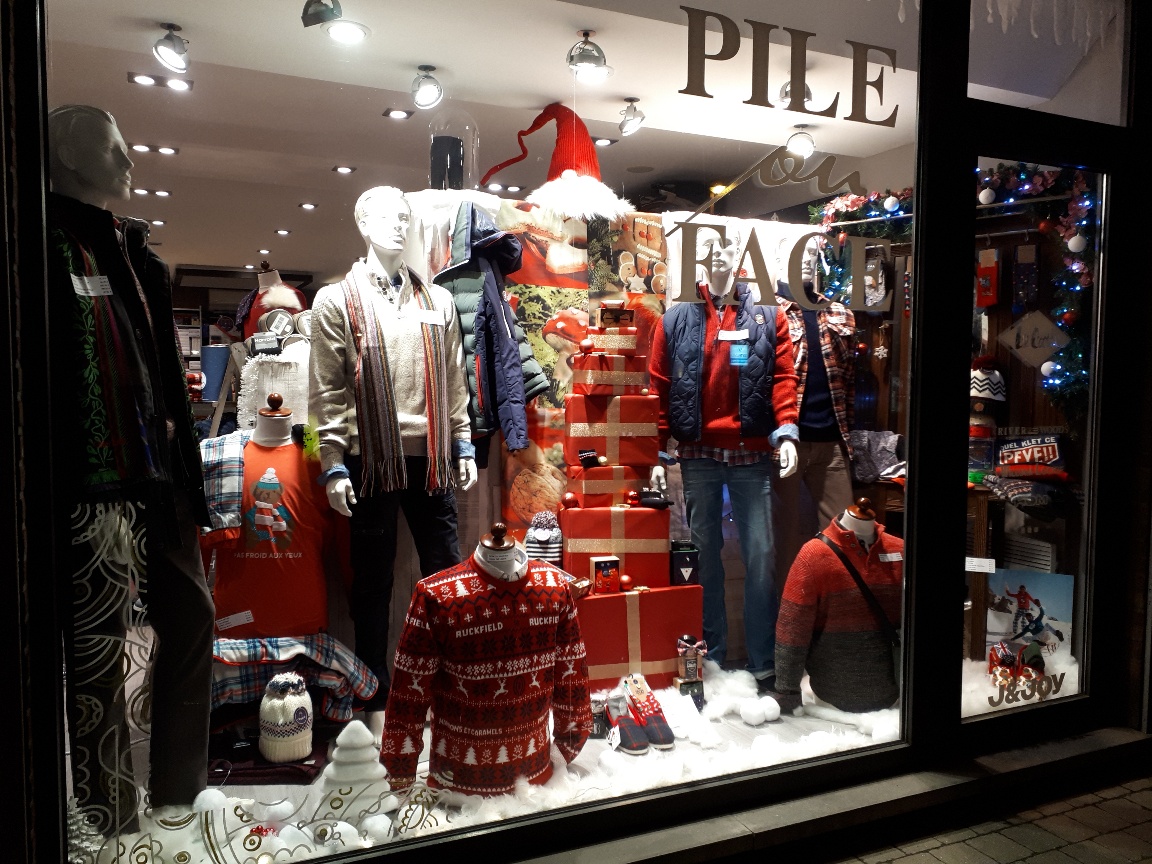 vitrine Noël